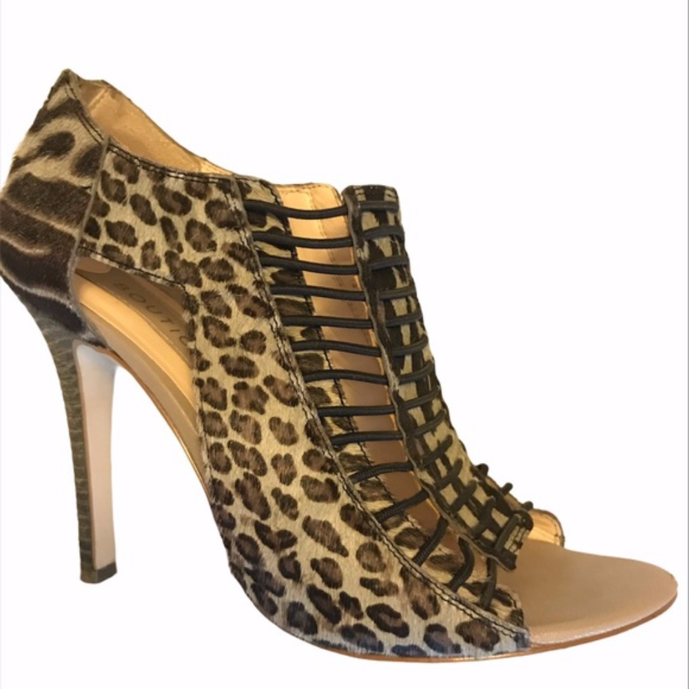 Boutique 9 Leopard Print — Size 9 Heels